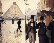 Gustave Caillebotte A Rainy Day china oil painting reproduction